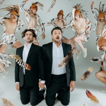 Οδυσσέας Παπασπηλιόπουλος και Γιώργος Χρυσοστόμου στους «Όρνιθες»