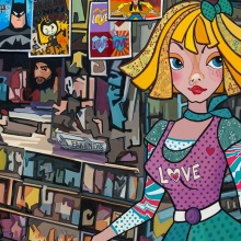 H Νατάσα Γκανά κι ο Ανδρέας Ψαράκος: Κοινή έκθεση στην Kapopoulos Fine Arts 