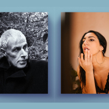 Η Γεωργία Δρακάκη και ο Δημήτρης Τσεκούρας στο βιβλιοκαφέ Ζάτοπεκ