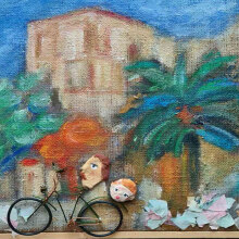 Σκέψεις & αναμνήσεις: Το πολύχρωμο και ονειρικό σύμπαν της Πόλυς Κάνιστρα στην γκαλερί Καψιώτη