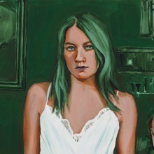 Στέλλα Καπεζάνου, Emerald Paintings στην Γκαλερί Σκουφά