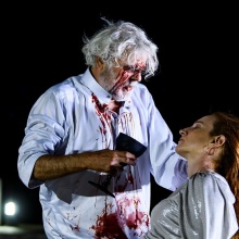 Νίκος Καραθάνος-Στεφανία Γουλιώτη, «Οιδίπους» του Γιάννη Χουβαρδά