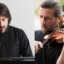 ο βιολίστας Ηλίας Σδούκος & ο πιανίστας Μάνος Κιτσικόπουλος υπό το σεληνόφως