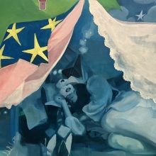 Ομαδική έκθεση «sleepwalking» των Εύα Ανδρονικίδου, Σάμι Σοφία Κουκουλίνη και Ηλιάνα Φαφούτη