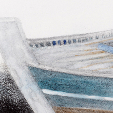 Πέρα απ’ τον ορίζοντα, η μνήμη: Δημοσθένης Κοκκινίδης, Δημήτρης Κούκος, Σωτήρης Σόρογκας στην Sianti Gallery