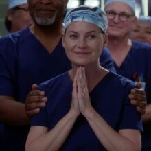 Η ηθοποιός Ellen Pompeo ως Μέρεντιθ στη σειρά Grey's Anatomy