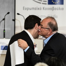 Αλέξης Τσίπρας - Δημήτρης Παπαδημούλης