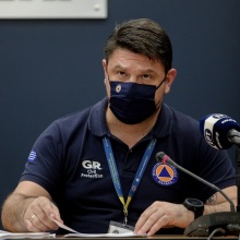 Ο υφυπουργός Πολιτικής Προστασίας, Νίκος Χαρδαλιάς