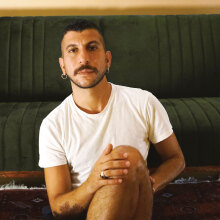 Ο καλλιτέχνης Δημήτρης Μασούρας ©Helias Doulis