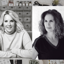 Από αριστερά: Μαριαλένα Μαντζαβίνου © Studio Kominis Photography και Άννα Σουρμπάτη