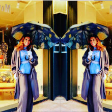 Η Μιμή Ντενίση έξω από κλειστό κατάστημα - Το μήνυμά της προς τους καταναλωτές για το click away