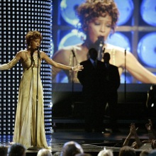 Η τραγουδίστρια Γουίτνεϊ Χιούστον