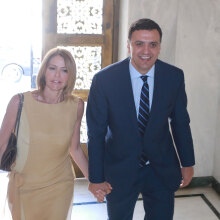 Τζένη Μπαλατσινού και Βασίλης Κικίλιας