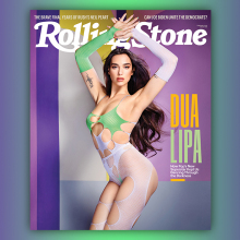 Η Dua Lipa στο εξώφυλλο του Rolling Stone
