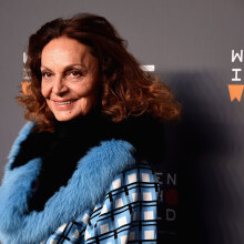 Η σχεδιάστρια Diane Von Furstenberg