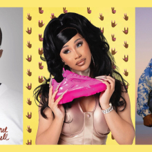 Pharrell Williams, Chanel/ Iam Cardi B, Reebok/ @21Savage, Louis Vuitton