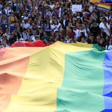 Η κοινότητα LGBTQ γιορτάζει τον εορτασμό του Gay Pride παγκοσμίως ως μέρος του εορτασμού της Ημέρας Υπερηφάνειας