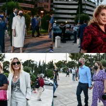 Καλεσμένοι στην επίδειξη του οίκου Dior στο Καλλιμάρμαρο
