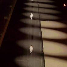 Στιγμιότυπο από την πασαρέλα στην επίδειξη του Dior