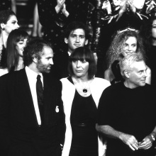 Giorgio Armani, Krizia, Gianni Versace, Ρώμη, 20 Ιουλίου 1987