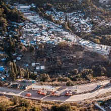 Το ΚΥΤ Σάμου μετά από φωτιά