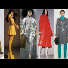 Μοντέλα με ρούχα οίκων μόδας