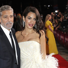 George Clooney, Amal Alamuddin - London Film Festival