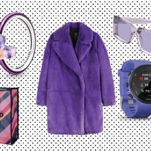 Ρούχα, κοσμήματα και αξεσουάρ μωβ