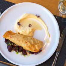 Μπακαλιάρος σκορδαλιά στον Βασίλαινα