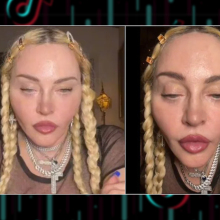 Στιγμιότυπο από βίντεο της Μαντόνα στο TikTok