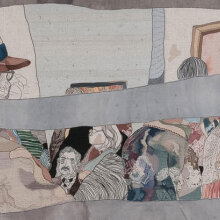 Στέφανος Ρόκος - Αντιόπη Πανταζή, Δύο Κεντήματα