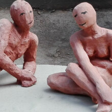 Πωλίνα Κασιμάτη, Σχέσεις απο πηλό