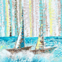 Ελένη Σαμέλη Βαρουξάκη, Journey of life - Color and light