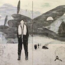 John Bicknell, The burning ship and the dead poet