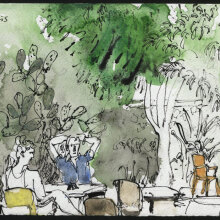 Άνοιξη στην Κοιλάδα των Ναών του Ακράγαντα. Οι υδατογραφίες του Πάβλου Χαμπίδη