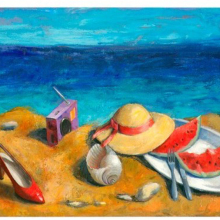 Εικαστικός Κύκλος Sianti, "Μία παραλία μέσα στην πόλη"