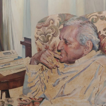 «Ποίηση και ζωγραφική. Τίτος Πατρίκιος» στο Σπίτι της Κύπρου / Έργο της Ντέπης Παυλίδου