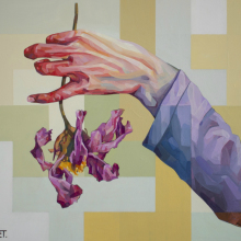 45×45: Ομαδική street art έκθεση στη The Blender Gallery / Έργο του Pupet