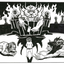 Γιάννης Γαλαίος / Oresteia Reversed - Έκθεση κόμικς εμπνευσμένων από την Ορέστεια στο ΙΜΚ