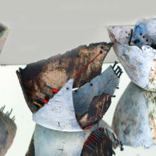 «Τόποι ονείρου - τόποι αλήθειας» στην Γκαλερί Έρση / Έργο της Κλέβες Κρισίκο «Ξεχασμένες φωλιές του ονείρου»