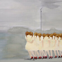 Η «Έξοδος» της Χριστίνας Κάλμπαρη στην Γκαλερί Batagianni