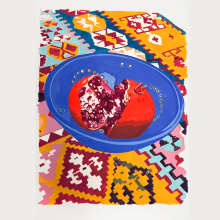 Never too late: Η πρώτη ατομική έκθεση ζωγραφικής της Ρόδης Κωνσταντόγλου