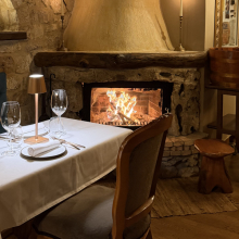 Το εστιατόριο του ξενώνα «Εν Δημητσάνη»