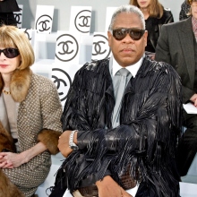 Anna Wintour και André Leon Talley 