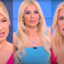 Από αριστερά: Φαίη Σκορδά, Κατερίνα Καινούργιου, Ελένη Μενεγάκη. 