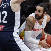 Ο Ρίκι Ρούμπιο σε φάση κατά τη διάρκεια αγώνα