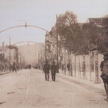 Η οδός Σταδίου στις αρχές του 20ού αιώνα