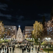 Χριστουγεννιάτικοι στολισμοί στην Αθήνα: Μια σύντομη αναδρομή