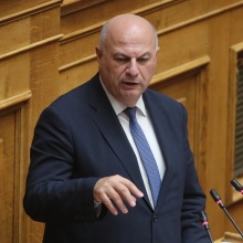 Ο υπουργός Αγροτικής Ανάπτυξης, Κώστας Τσιάρας 