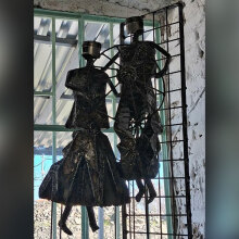 Οι θεές των αγροτών: Δήμητρα και Περσεφόνη. Νέο συμβολικό γλυπτό του Γιάννη Βέτσου.